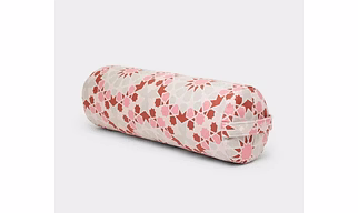 COTTON ROUND PRINTED YOGA BOLSTER -WITH BUCKWHEAT FILLING