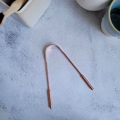 copper tongue cleaner