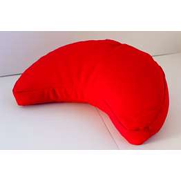 cotton crescent moon meditation cushion