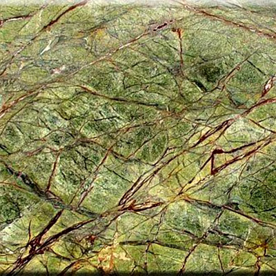 rainforest green marble veneer