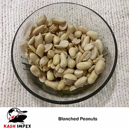 blanched peanuts
