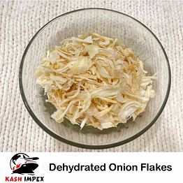 dehydrated onion flakes