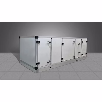 double skin floor mounted air handling unit, for pharma, mild steel