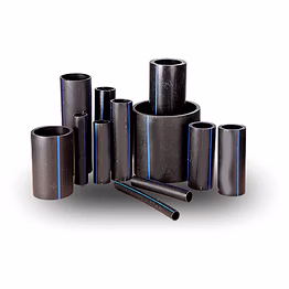 20 to 200 mm black underground hdpe pipes