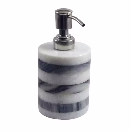 Stylish Pure Marble Stone Made designing Bathroom Accessories (Set of 3)-1