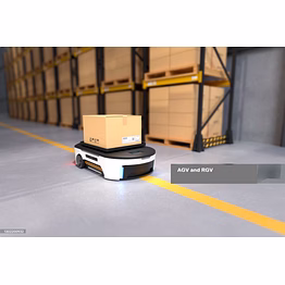automated battery operated agv, rgv, amr for in plant and warehouse material transfer