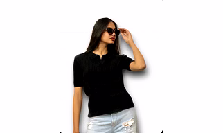 KNITTED GIRLS T SHIRTS