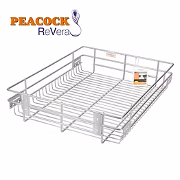 peacock revera multipurpose plain basket(15x20x04)