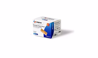 AIDPLAST Hemostatic Pressure Bandages For Dialysis Patients (50 Strips)