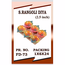 clay diya s rangoli diya