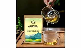 Slim & Detox Morning E Boost - Oolong & Green Tea