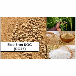 rice bran meal (dorb)