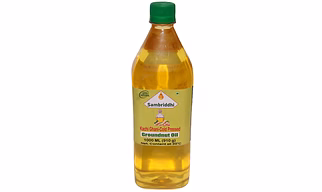 Sambriddhi Cold Pressed Ground Nut Edible Oil - 1000 ML (910g)