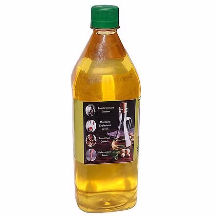 Sambriddhi Cold Pressed Ground Nut Edible Oil - 1000 ML (910g)