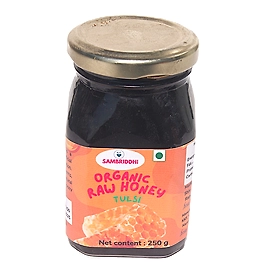 Sambriddhi Organic Raw Tulsi Honey 250 g