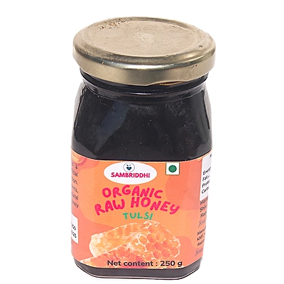 Sambriddhi Organic Raw Tulsi Honey 250 g