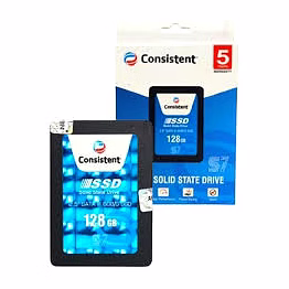 consistent ssd 128gb 2.5 inch sata internal ssd - read: 550mb/s & write: 500mb/s - solid-state drive 5 year warranty