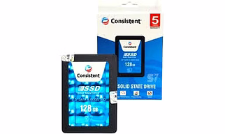 Consistent SSD 128GB 2.5 Inch SATA Internal SSD - Read: 550MB/s & Write: 500MB/s - Solid-State Drive 5 Year Warranty