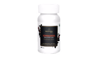Momrushi Herb Ashwagandha Tablets Root Extract 1000Mg | Helps Release Stress & Anxiety | Rejuvenates Body And Mind | Ayurvedic | General Wellness | For Women & Men (30 Tablets, Pack of 1)