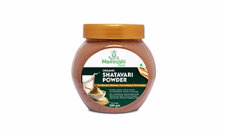 Momrushi Herb Organic Shatavari Powder, Natural Women's Health Supplement for Hormonal Balance, Fertility & Vitality, Promotes Lactation (200g)