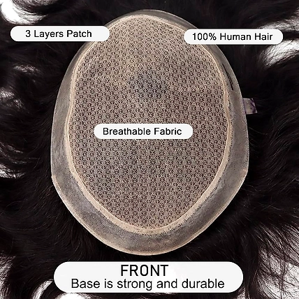 Mirage Skin Scalp Based Male Hair System-1