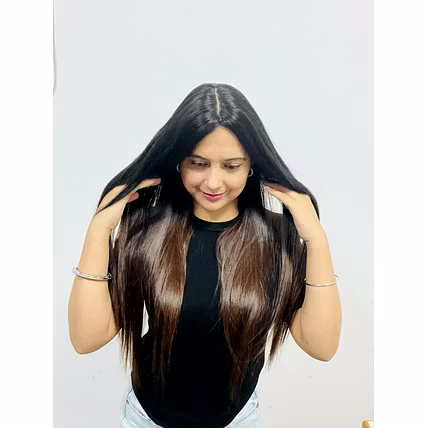 Scalp Skin Based Human Hair Wig-1