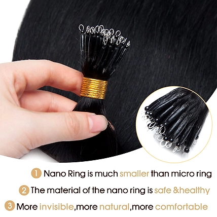 Nano Tips Permanent Hair Extensions-1