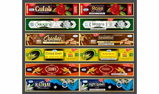 Dhoop cone and incense sticks