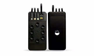 Glow Gadgets Ray 10000mAh Suction Wireless Power Bank