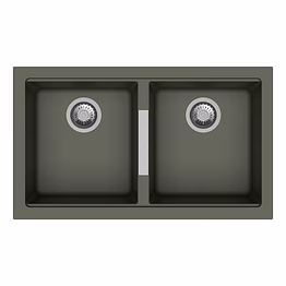 carysil cg2b 3322 u double bowls two bowl kitchen sink