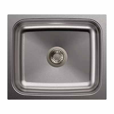 carysil elegance single bowl 21x18x9