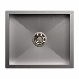 carysil quadro q10 single bowl 20x17x8