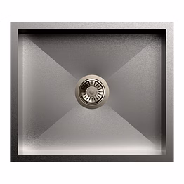 carysil quadro q10 single bowl 21x18x8
