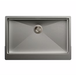 carysil straight appron sink 33x22x9