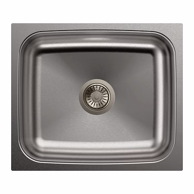 carysil elegance single bowl 22x18x8
