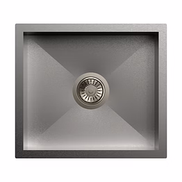 carysil quadro single bowl 18x16x8