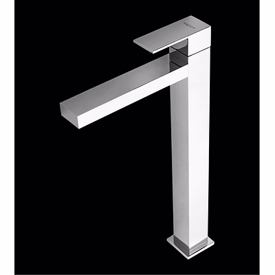 aquantindia basin tall pillar tap (cube series)