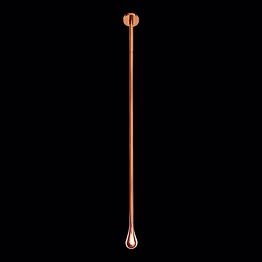 aquantindia rose gold ceiling mounted basin spout
