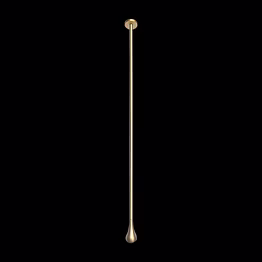 aquantindia brushed gold ceiling mounted basin spout