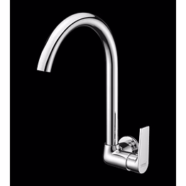 aquantindia brass sink cock (wall-mounted)