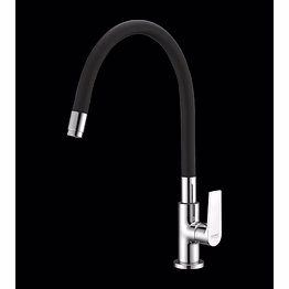 aquantindia brass flexible sink cock (table-mounted)