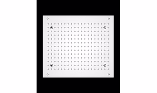 Two-Function Ceiling Concealed Shower in Economical Range (530 x 430 mm)