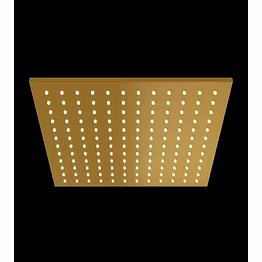 aquantindia brushed gold brass rain shower