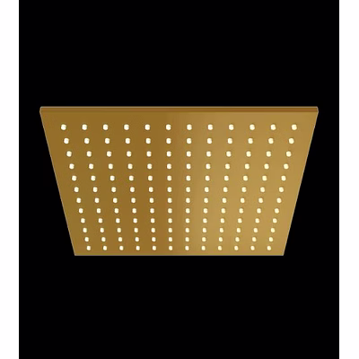 aquantindia brushed gold brass rain shower