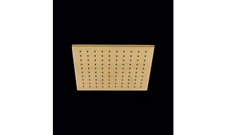 Gold Brass Rain Shower