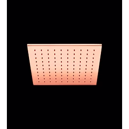 aquantindia rose gold brass rain shower