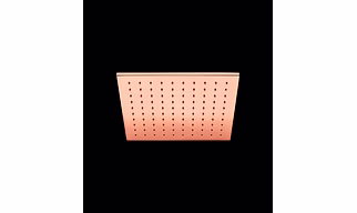 Rose Gold Brass Rain Shower