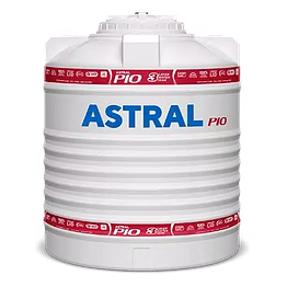 astral pipes pio pio water storage tanks consist of three layers: the outer layer, which is available in white or colored options and is 100% uv stabilized and reduces overall heat absorption; the middle layer provides a barrier for sunlight to penetrate. the inner layer is made of antimicrobial raw material which effectively prevents bacterial growth, ensuring pure, fresh, and germ-free water.