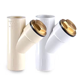 astral pipes y-strainer filtration for in-line plumbing systems