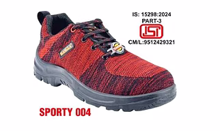 004 -KNITTED SPORTS SAFETY SHOES
